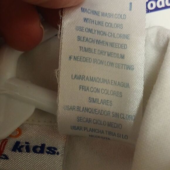 Kids Plaid and Solid Dress Shirts Set Bundle Of 3, Chaps, Carters bt Kid 18M - Picture 12 of 15